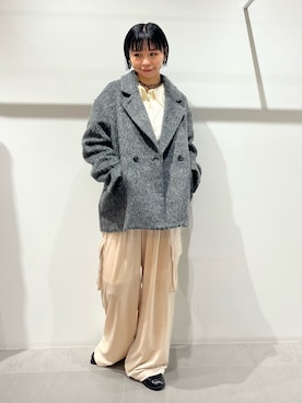 「アイテム（その他シューズ）」を使った、asanoさん（レディース・157cm）の秋コーディネート