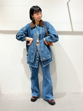 「KBF（ケイビーエフ）のアイテム」を使った、asanoさん（レディース・157cm）の夏コーディネート