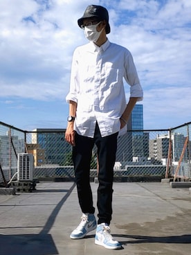 かわアツ(脱もやし)さん（メンズ・181cm）の秋コーディネート