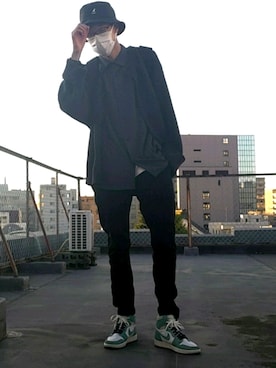 かわアツ(脱もやし)さん（メンズ・182cm）の秋コーディネート