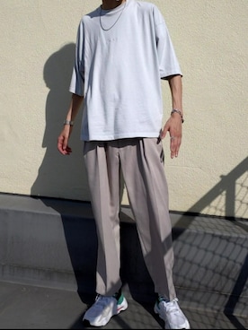 「Avanti（アヴァンティ）のアイテム」を使った、かわアツ(脱もやし)さん（メンズ・181cm）の夏コーディネート