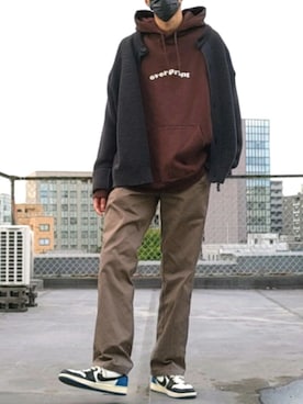 かわアツ(脱もやし)さん（メンズ・182cm）の秋コーディネート