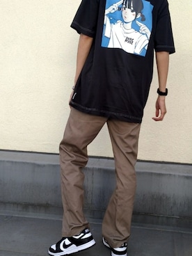 かわアツ(脱もやし)さん（メンズ・181cm）の夏コーディネート