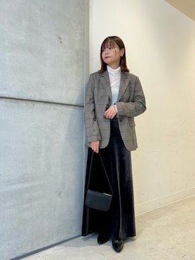 「アイテム（その他アウター）」を使った、miiihoさん（レディース・151cm）の秋コーディネート