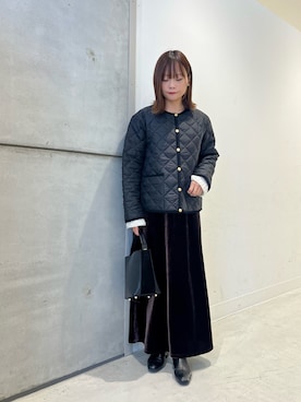 「アイテム（その他アウター）」を使った、miiihoさん（レディース・151cm）の秋コーディネート