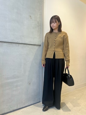 「URBAN RESEARCH（アーバンリサーチ）のアイテム」を使った、miiihoさん（レディース・151cm）の秋コーディネート