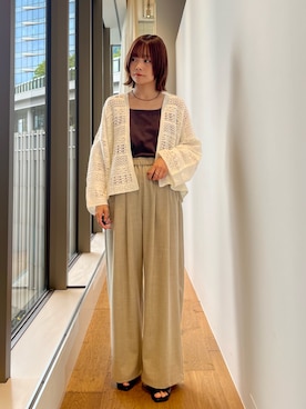 「RODE SKO（ロデスコ）のアイテム（シューズ）」を使った、miiihoさん（レディース・152cm）の春コーディネート