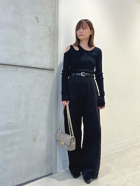 「RODE SKO（ロデスコ）のアイテム」を使った、miiihoさん（レディース・151cm）の秋コーディネート