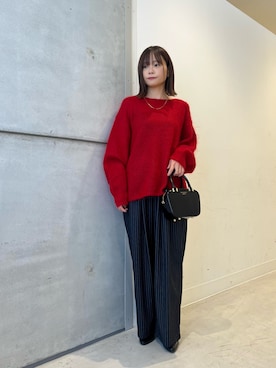 「URBAN RESEARCH（アーバンリサーチ）のアイテム（ショルダーバッグ）」を使った、miiihoさん（レディース・151cm）の秋コーディネート