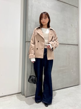 「URBAN RESEARCH Sonny Label（アーバンリサーチサニーレーベル）のアイテム（トップス）」を使った、miiihoさん（レディース・152cm）の春コーディネート