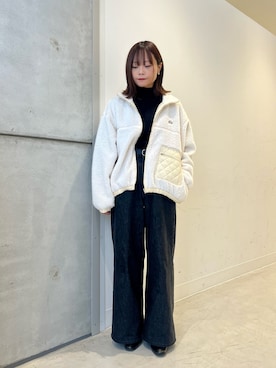 「アイテム（テーラードジャケット）」を使った、miiihoさん（レディース・151cm）の秋コーディネート