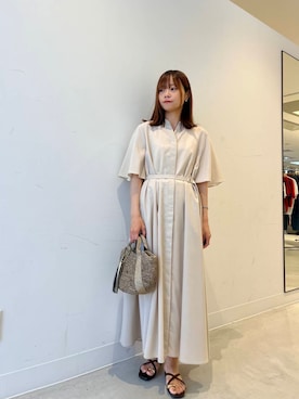 「URBAN RESEARCH ROSSO WOMEN（アーバンリサーチ　ロッソ）のアイテム（ワンピース/ドレス）」を使った、miiihoさん（レディース・151cm）の夏コーディネート