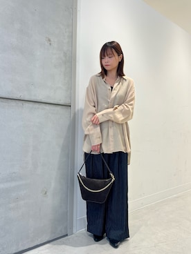 「アイテム（パンプス）」を使った、miiihoさん（レディース・151cm）の秋コーディネート