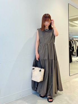 「URBAN RESEARCH ROSSO WOMEN（アーバンリサーチ　ロッソ）のアイテム（ワンピース/ドレス）」を使った、miiihoさん（レディース・151cm）の春コーディネート