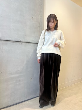 「URBAN RESEARCH（アーバンリサーチ）のアイテム」を使った、miiihoさん（レディース・151cm）の秋コーディネート