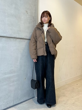 「FORK&SPOON（フォークアンドスプーン）のアイテム」を使った、miiihoさん（レディース・152cm）の冬コーディネート