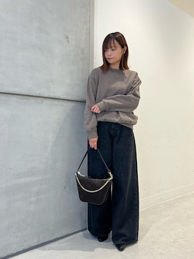 「アイテム（スウェット）」を使った、miiihoさん（レディース・151cm）の秋コーディネート