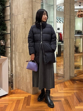 「URBAN RESEARCH ROSSO WOMEN（アーバンリサーチ　ロッソ）のアイテム」を使った、takaokaさん（レディース・158cm）の冬コーディネート