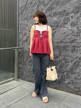 takaokaさん（レディース・158cm）の夏コーディネート