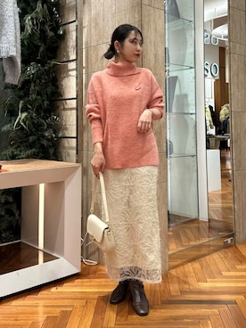 takaokaさん（レディース・158cm）の冬コーディネート