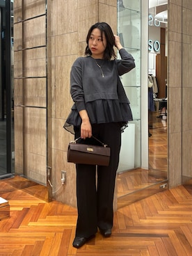 「URBAN RESEARCH ROSSO WOMEN（アーバンリサーチ　ロッソ）のアイテム」を使った、takaokaさん（レディース・158cm）の秋コーディネート