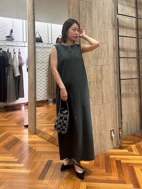 「アイテム（シューズ小物/雑貨）」を使った、takaokaさん（レディース・158cm）の秋コーディネート