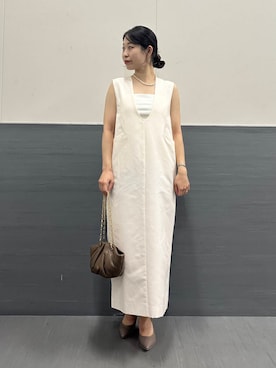 「アイテム（その他ヘアアクセサリー）」を使った、takaokaさん（レディース・158cm）の夏コーディネート