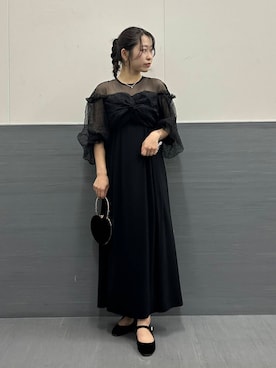 「URBAN RESEARCH ROSSO WOMEN（アーバンリサーチ　ロッソ）のアイテム（ワンピース/ドレス）」を使った、takaokaさん（レディース・158cm）の秋コーディネート