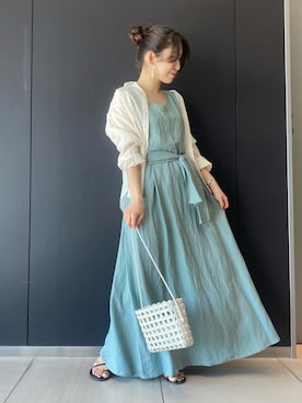 takaokaさん（レディース・158cm）の夏コーディネート