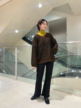 なんぼ みなみさん（レディース・165cm）の冬コーディネート