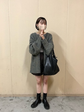 「loti（ロティ）のアイテム」を使った、なんぼ みなみさん（レディース・165cm）の秋コーディネート