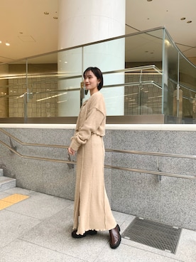 なんぼ みなみさん(レディース・165cm)の冬コーディネート