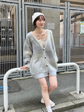 「ミニ丈コーデ」｜なんぼ みなみさん（レディース・165cm）の秋コーディネート