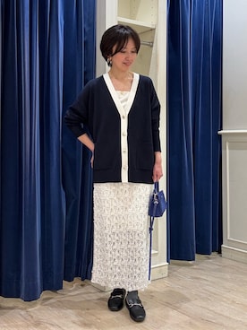 「grace grace （グラスグラス）のアイテム」を使った、suzukumaさん（レディース・155cm）の冬コーディネート