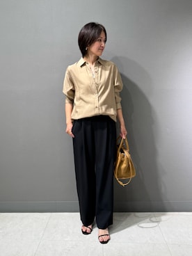「NOLLEY’S Sophi（ノーリーズソフィ）のアイテム」を使った、suzukumaさん（レディース・155cm）の夏コーディネート
