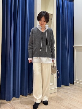 「アイテム（シャツ/ブラウス）」を使った、suzukumaさん（キッズ・155cm）の冬コーディネート