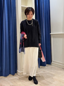 「アイテム（ステンカラーコート）」を使った、suzukumaさん（キッズ・155cm）の冬コーディネート