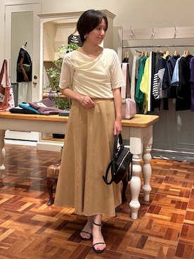 「LORISTELLA（ロリステッラ）のアイテム」を使った、suzukumaさん（レディース・155cm）の夏コーディネート