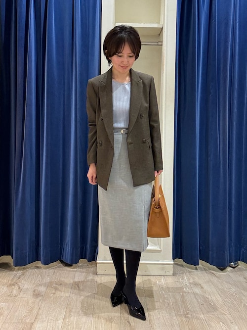 ノーリーズソフィ　シャークダブルジャケット NOLLEY'S Sophi（ノーリーズソフィー） ジャケット テーラード