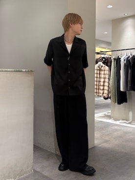 樋渡樹季さん（メンズ・172cm）の春コーディネート