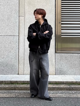 樋渡樹季さん（メンズ・172cm）の春コーディネート