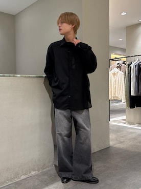 樋渡樹季さん（メンズ・172cm）の春コーディネート