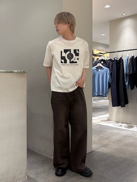 樋渡樹季さん(メンズ・172cm)の夏コーディネート