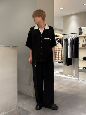 樋渡樹季さん（メンズ・172cm）の春コーディネート