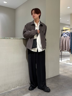 樋渡樹季さん（メンズ・172cm）の秋コーディネート