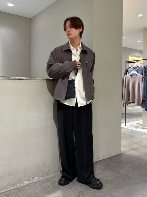 ダブルクロスジップブルゾン（ブルゾン）｜Lui's（ルイス）の