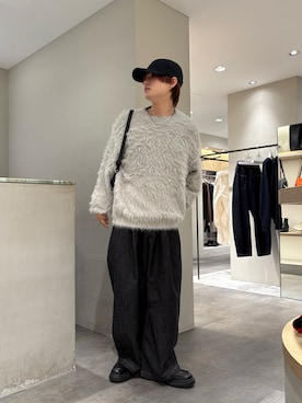 樋渡樹季さん（メンズ・172cm）の冬コーディネート