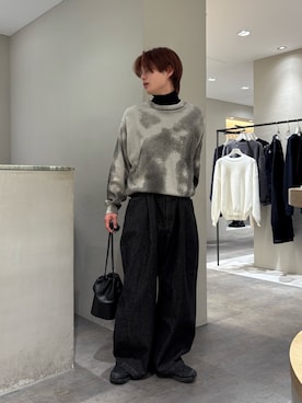 樋渡樹季さん（メンズ・172cm）の冬コーディネート