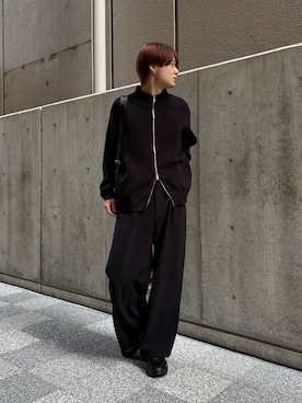 「アイテム（バッグ）」を使った、樋渡樹季さん（メンズ・172cm）の秋コーディネート