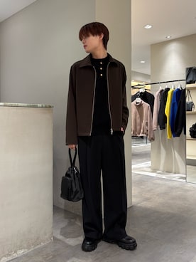 樋渡樹季さん(メンズ・172cm)の冬コーディネート